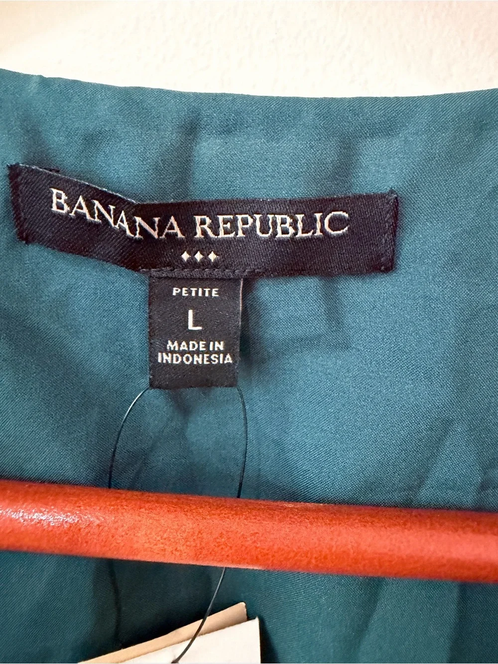 Banana Republic Petite Flounce Hem Maxi Dress Printed Boho Prairie V Neck NWT L